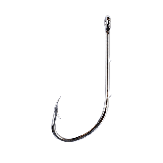 EAGLE CLAW BAITHOLDER HOOK 8PK STANDARD NICKEL SIZE 2