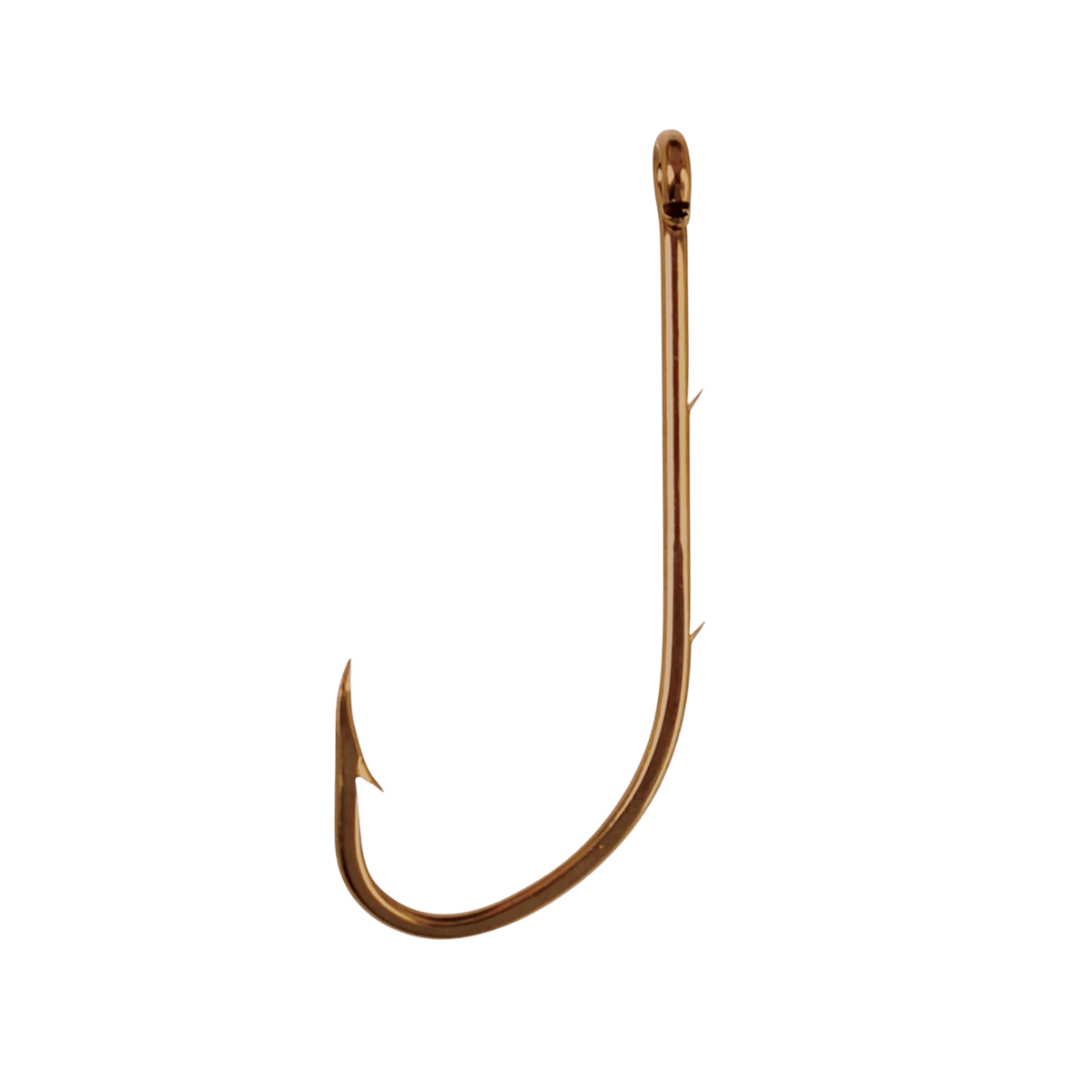 EAGLECLAW BAITHOLDER TWO SLICES OFFSET STANDARD BRONZE SIZE 2/0