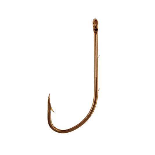 EAGLECLAW BAITHOLDER TWO SLICES OFFSET STANDARD BRONZE SIZE 2/0