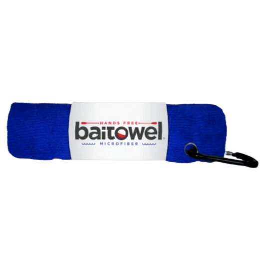 BAITOWEL CLIP WIPE BAIT TOWEL - ROYAL BLUE