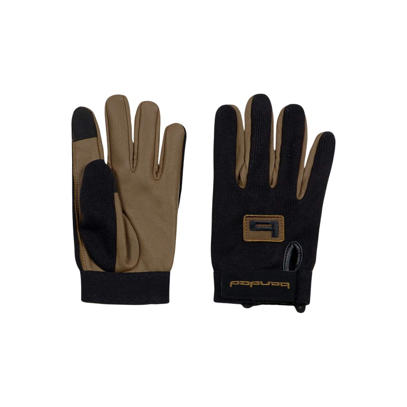BANDED SCATTERGUN TRIGGER GLOVE BLACK BROWN