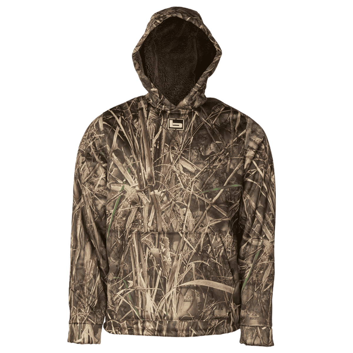BANDED ATCHAFALAYA PULLOVER Q.W.A.S - MAX7 - FRONT FULL VIEW