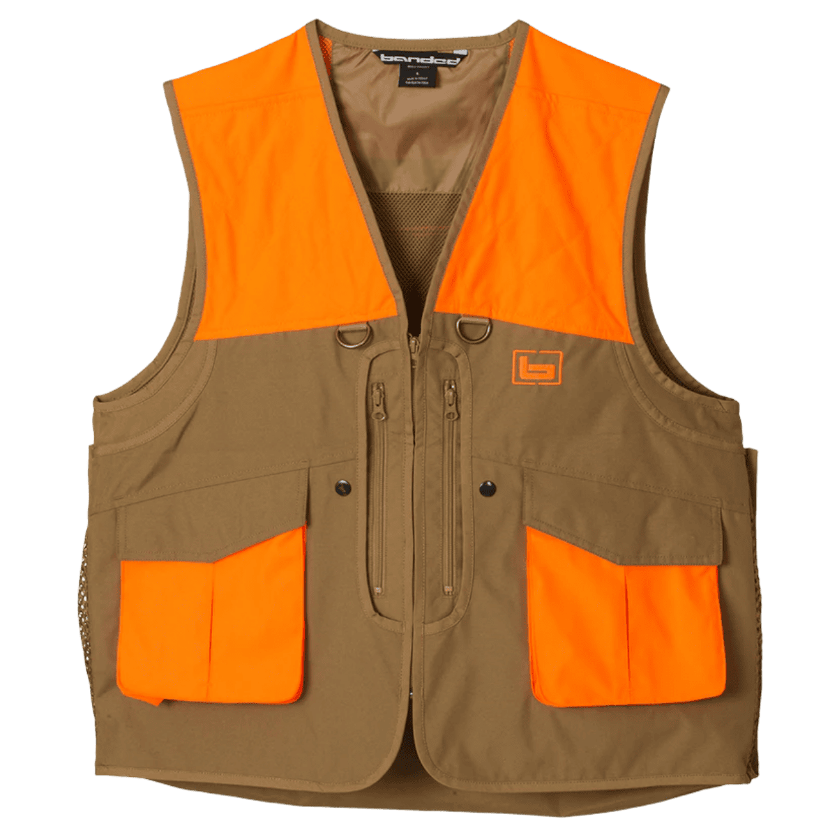 BANDED BIG STONE 3.0 OXFORD VEST - BLAZE - FRONT VIEW