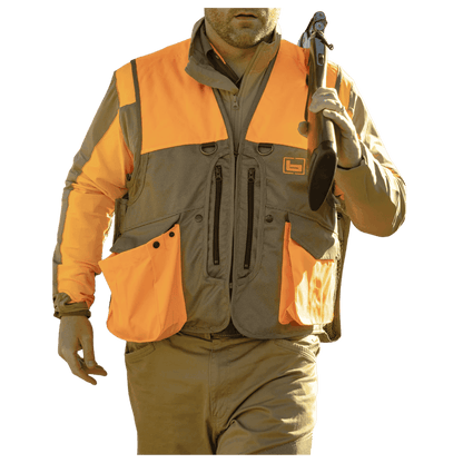 BANDED BIG STONE 3.0 OXFORD VEST - BLAZE - FRONT VIEW WW