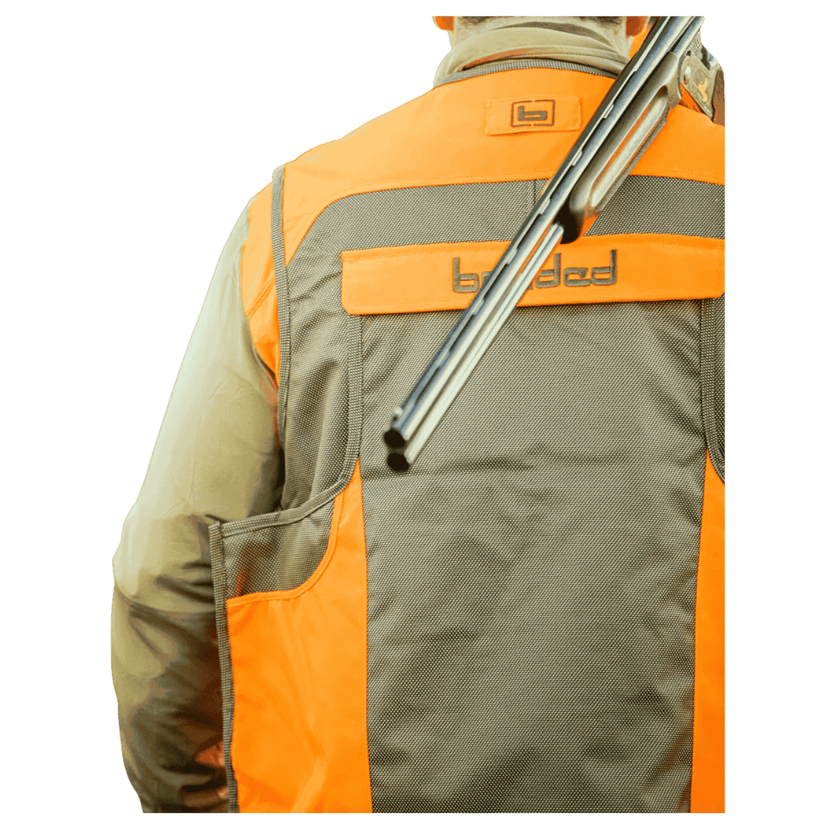 BANDED BIG STONE 3.0 OXFORD VEST - BLAZE - BACK VIEW WW