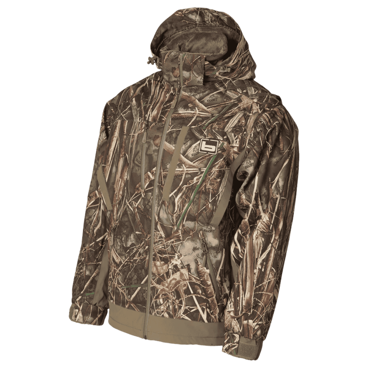 BANDED STRETCHAPEAKE INSULATED WADER JACKET - MAX7 - SIDE VIEW