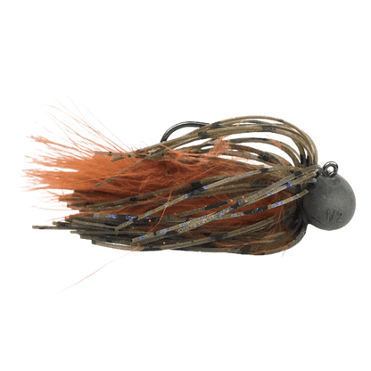 BEAST COAST FISHING TUNGSTEN COMPOUND O.W. SNIPER FOOTBALL JIG - 3/8 OZ - HYBRID GOBY