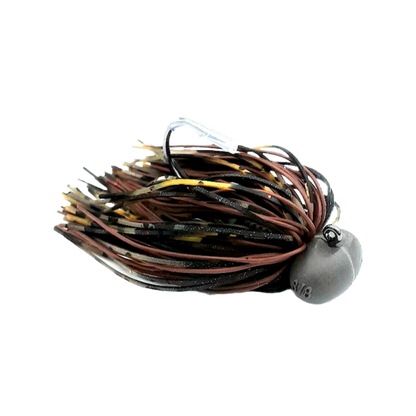 BEAST COAST FISHING TUNGSTEN COMPOUND O.W. SNIPER FOOTBALL JIG - 3/8 OZ - STEALTH CRAW