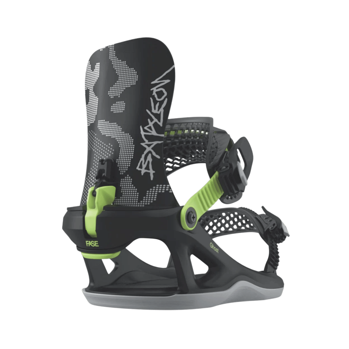 BATALEON GHOST FASE SNOWBOARD BINDINGS 2026 2027 BLACK CAMO