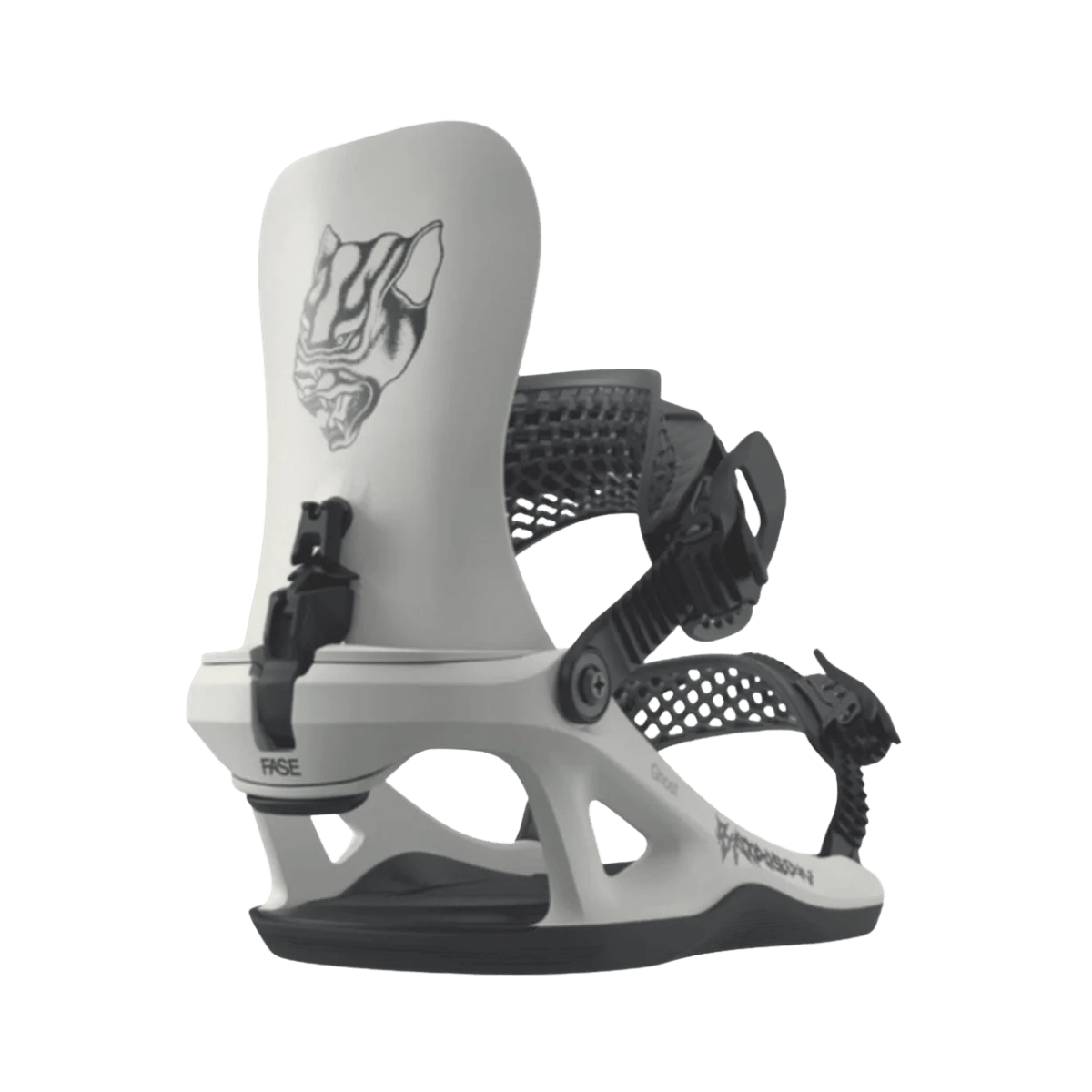 BATALEON GHOST FASE SNOWBOARD BINDINGS 2026 2027 BONE WHITE