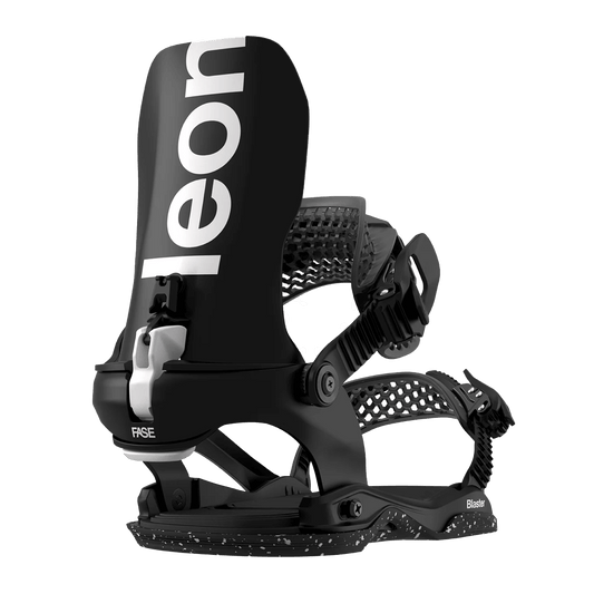 BATALEON BLASTER ASYMWRAP FASE SNOWBOARD BINDINGS REAR VIEW BLACK