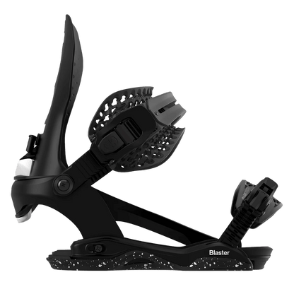 BATALEON BLASTER ASYMWRAP FASE SNOWBOARD BINDINGS SIDE PROFILE BLACK