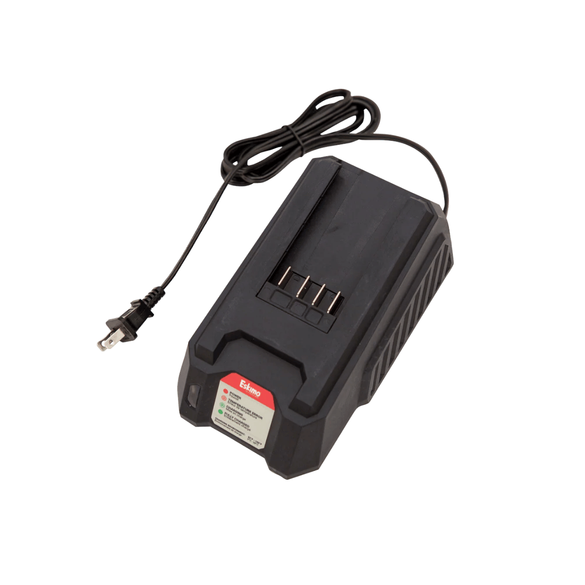 ESKIMO E40 BATTERY CHARGER - BLACK