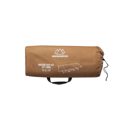 CADDIS HORIZON FOLDING COT - LARGE in its bag