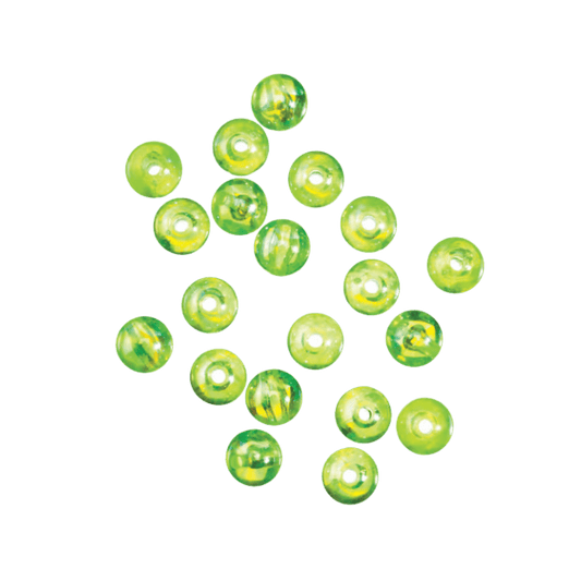 LINDY BEADS 100PK - 6MM - LIME PEARL