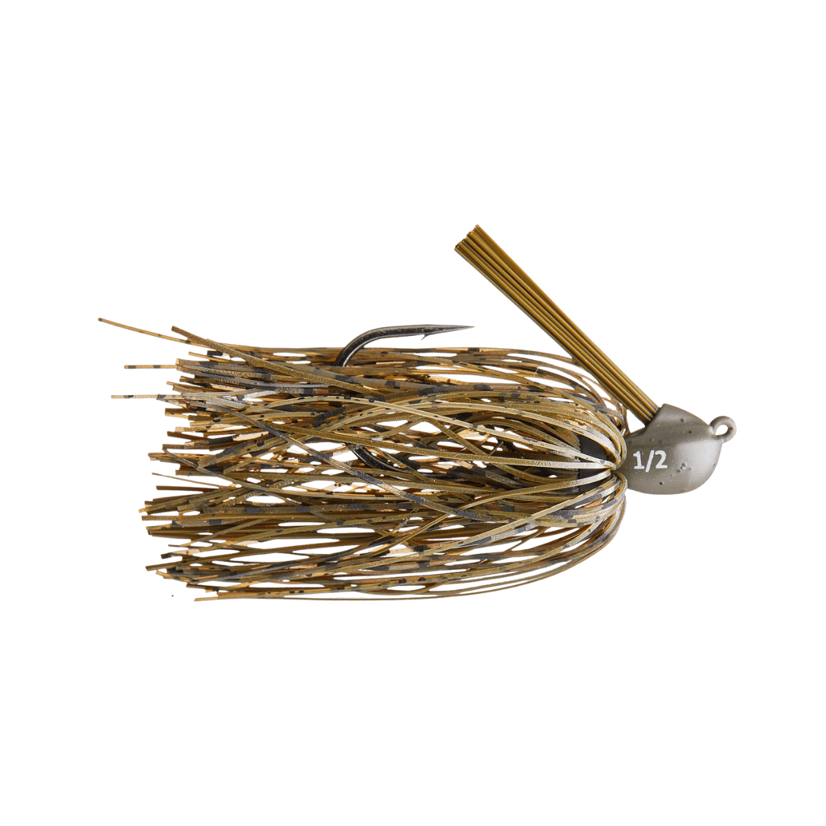 BEAST COAST FISHING TUNGSTEN LIL' MAGNUM JIG 3-8OZ DARK GREEN PUMPKIN