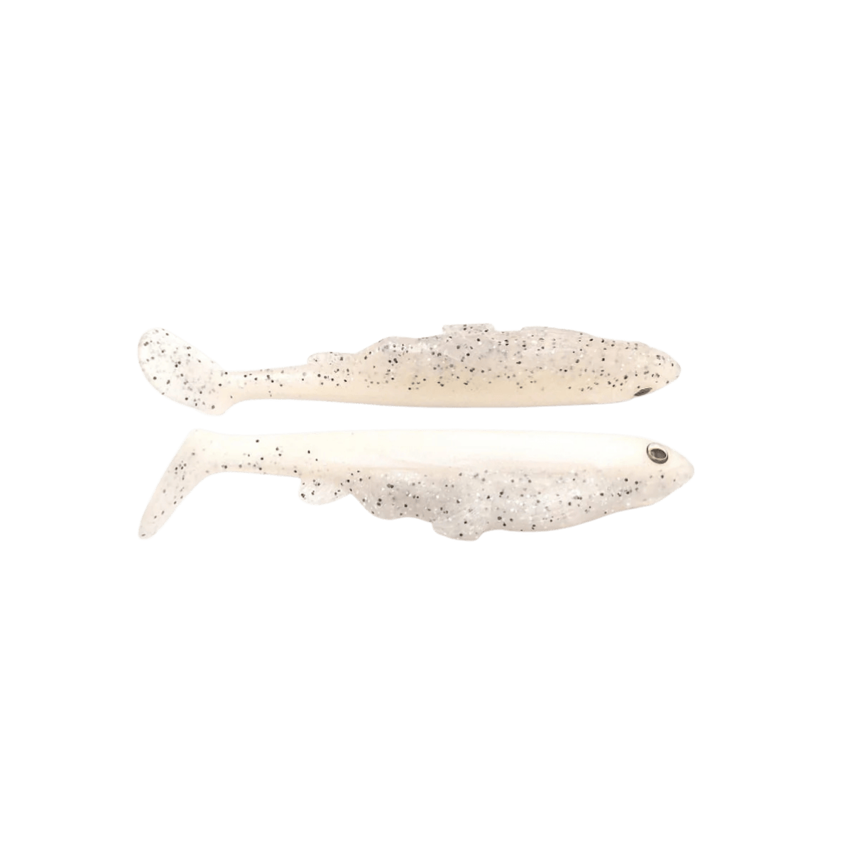 BEAST COAST FISHING CREEP WEEDLESS SWIMBAIT 2PACK - 6.5" PRO PEARL