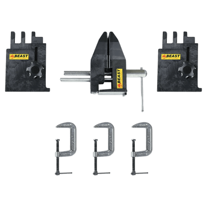 JAWS OF THE BEAST SKI 9MM VISE WIDTH GRIPS - 3 POINT - ACCESSORIES