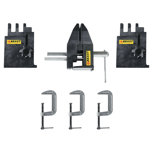 JAWS OF THE BEAST SKI 9MM VISE WIDTH GRIPS - 3 POINT - ACCESSORIES