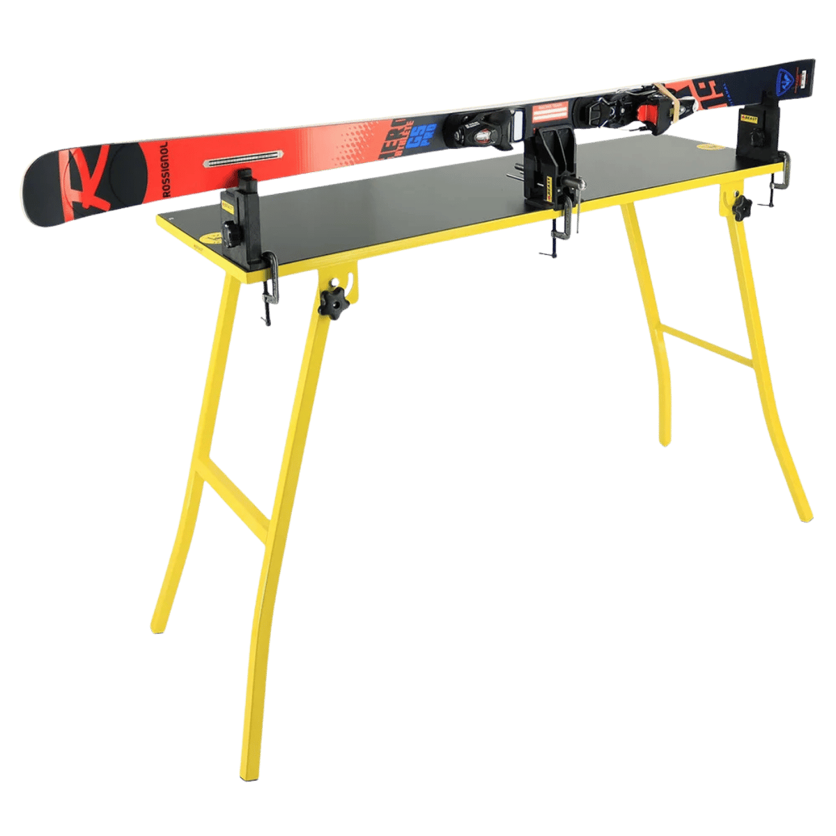 JAWS OF THE BEAST SKI 9MM VISE WIDTH GRIPS - 3 POINT - FRONT VIEW