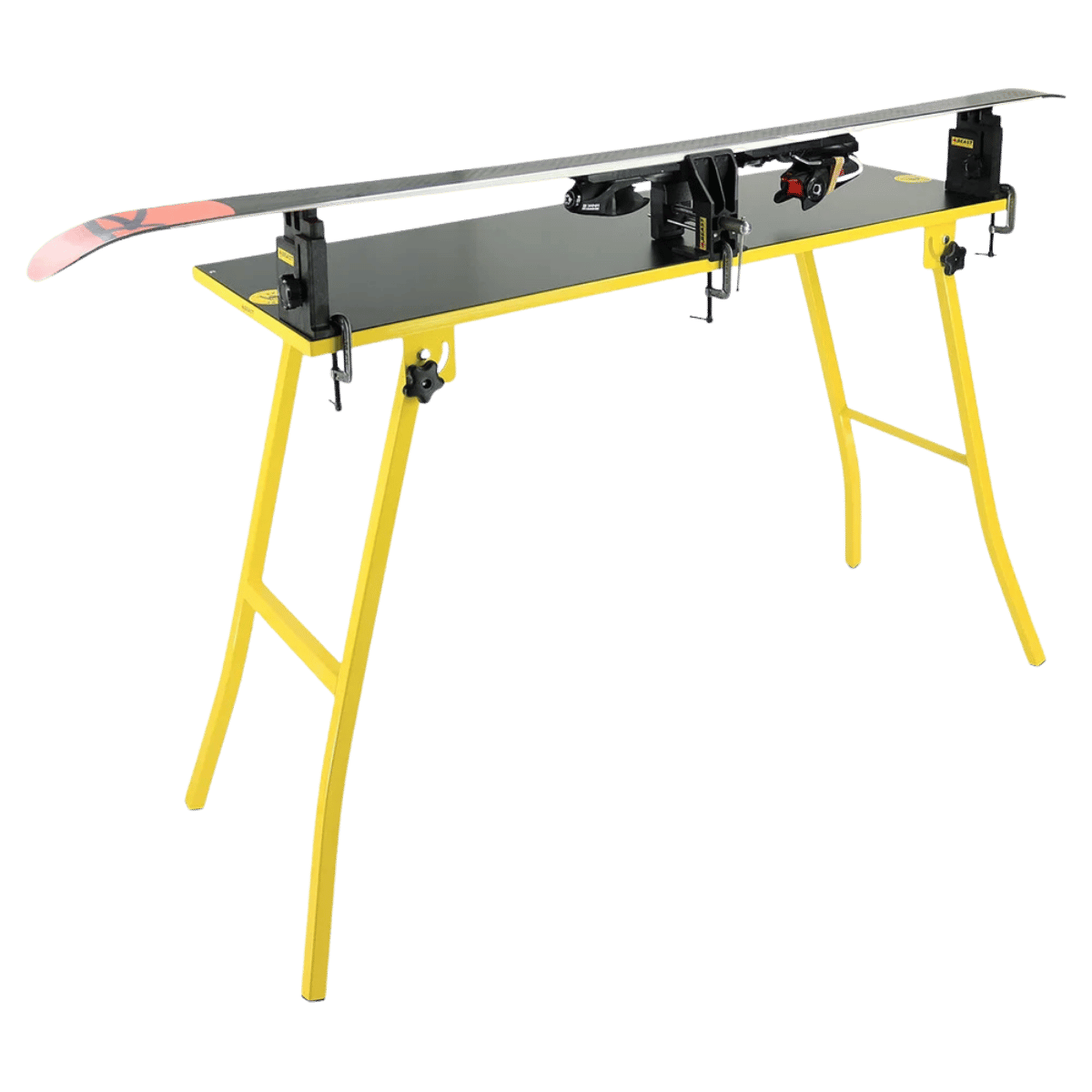 JAWS OF THE BEAST SKI 9MM VISE WIDTH GRIPS - 3 POINT - BACK VIEW