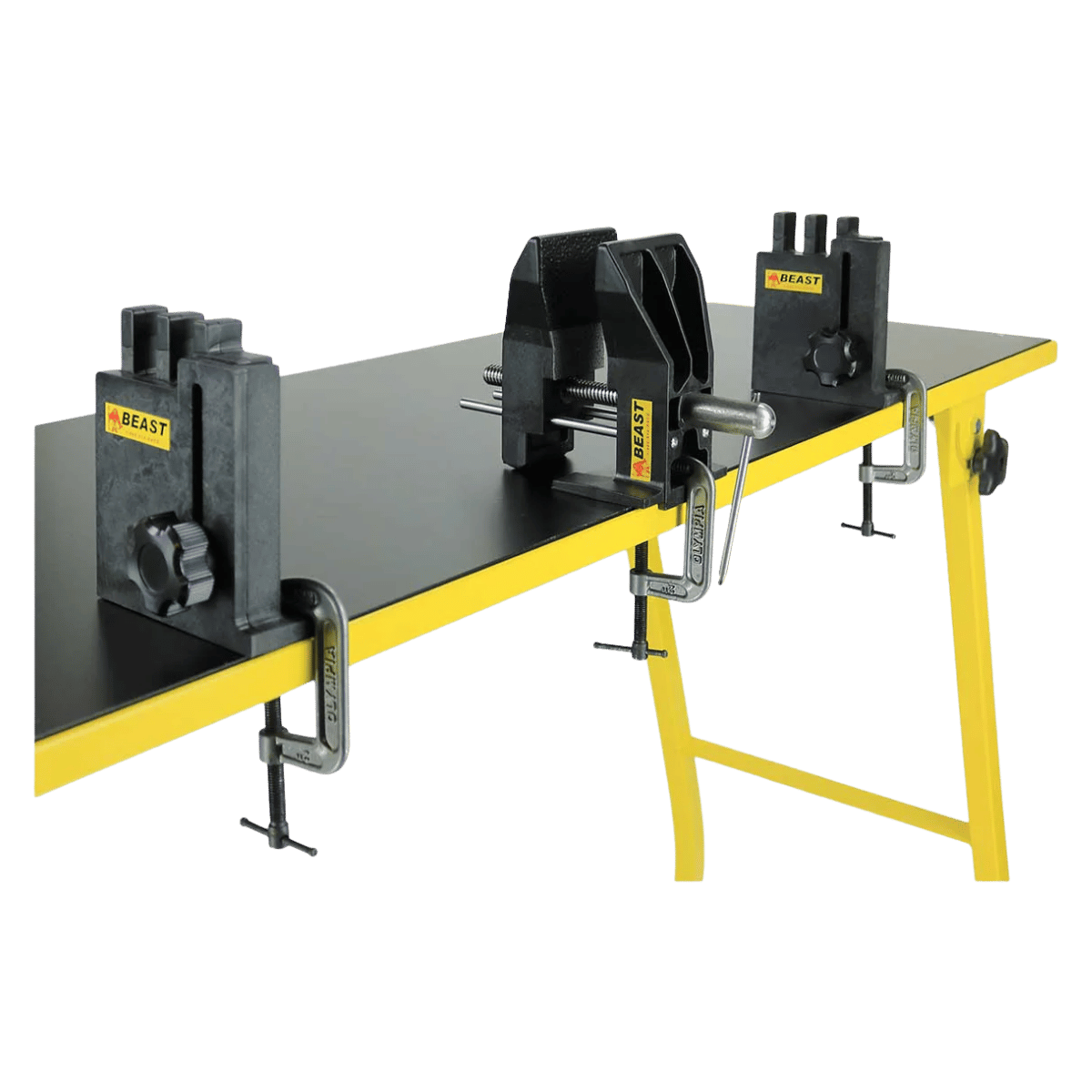 JAWS OF THE BEAST SKI 9MM VISE WIDTH GRIPS - 3 POINT