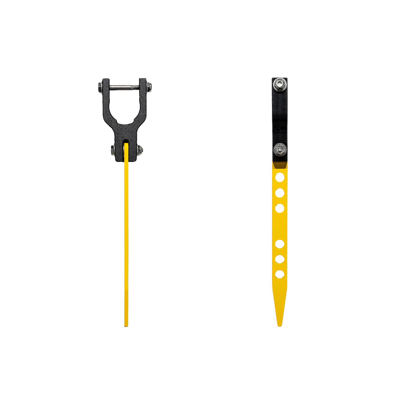 BEATDOWN OUTDOORS PRO POINTER BEATDOWN POLE 1.00 BLACK YELLOW