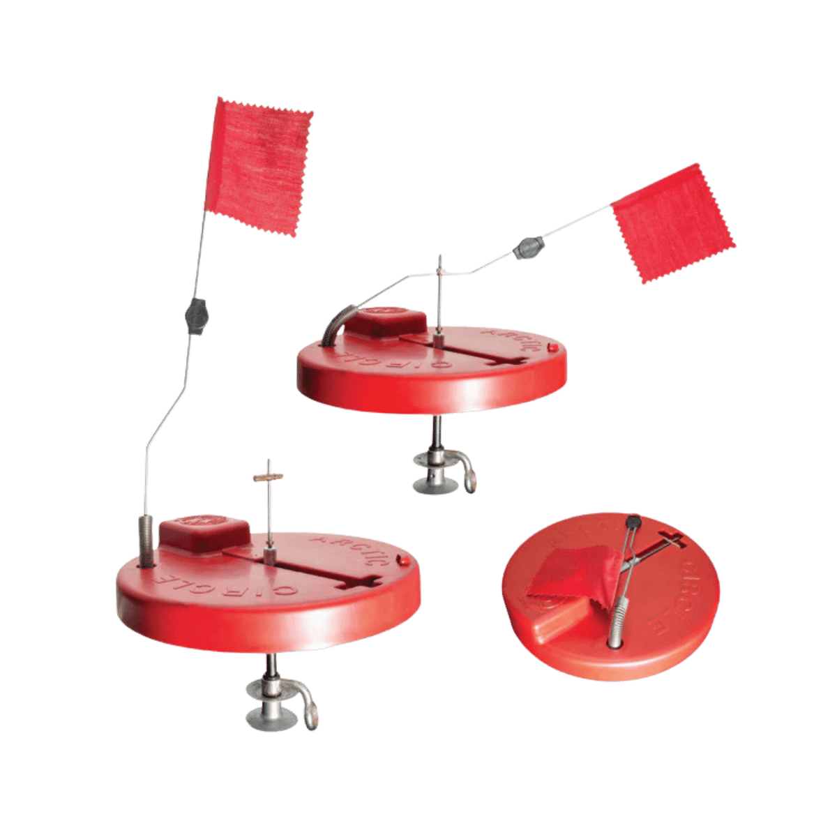 BEAVER DAM ROUND TIP UP -DWO RED