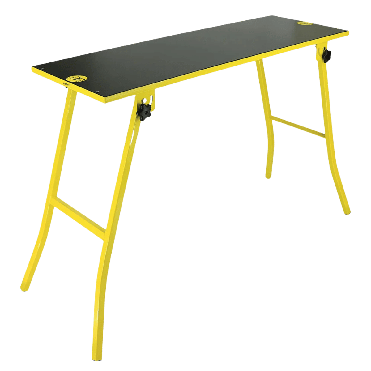 FOLDABLE SKI TUNING BENCH OF THE BEAST - SIDE VIEW