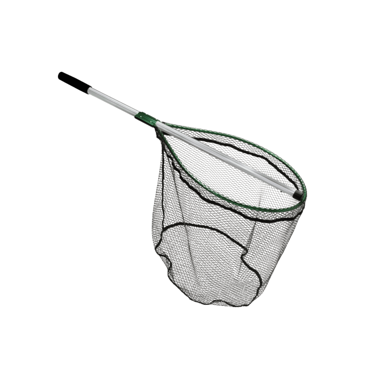 BECKMAN FIXED HANDLE PVC FISHING NET -19X24IN - 42IN HANDLE - ADJUSTABLE HANDLE