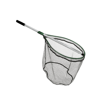 BECKMAN FIXED HANDLE PVC FISHING NET -19X24IN - 42IN HANDLE - ADJUSTABLE HANDLE