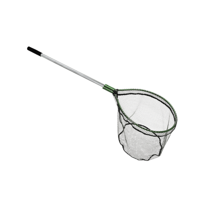 BECKMAN FIXED HANDLE PVC FISHING NET - 32IN HANDLE - 17X20IN