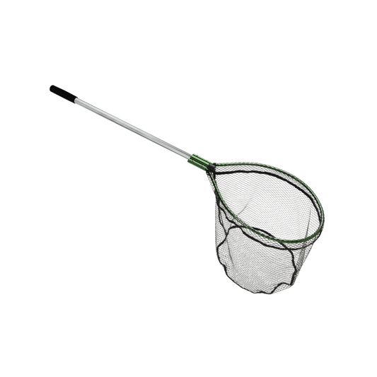 BECKMAN FIXED HANDLE PVC FISHING NET - 32IN HANDLE - 17X20IN