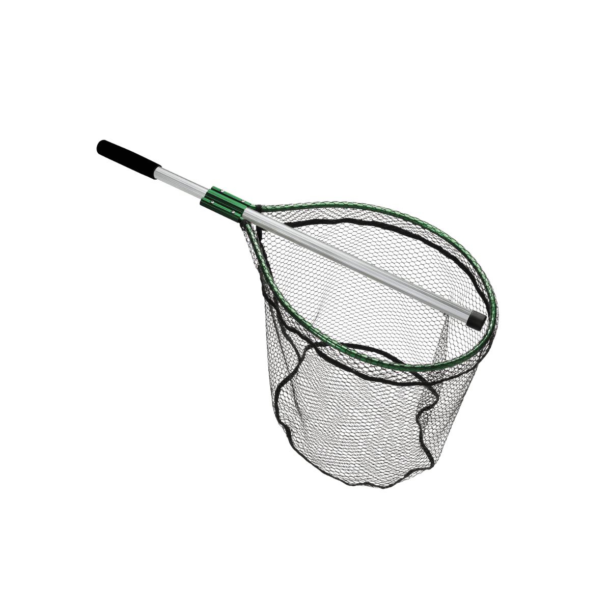 BECKMAN FIXED HANDLE PVC FISHING NET - 32IN HANDLE - 17X20IN - ADJUSTABLE HANDLE