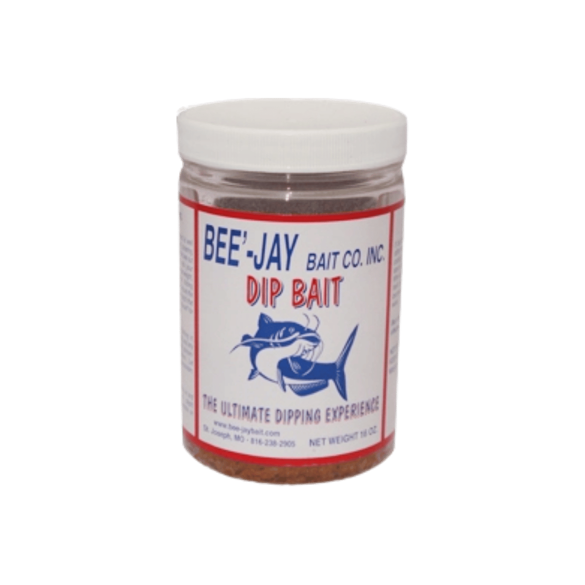 BEE'-JAY FISHING CATFISH DIP BAIT 16OZ BLOOD