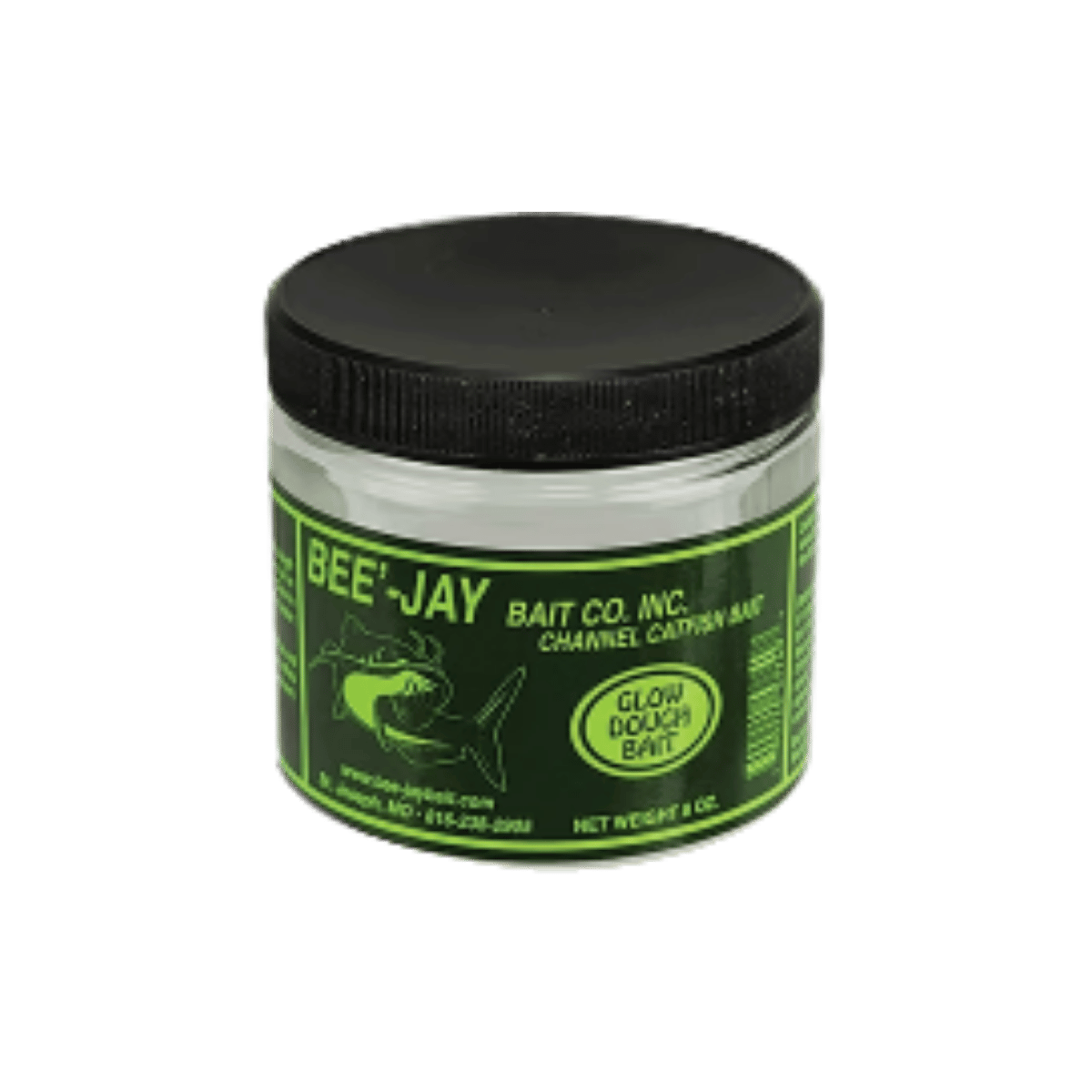 BEE'-JAY FISHING CATFISH DOUGH BAIT 8OZ GLOW