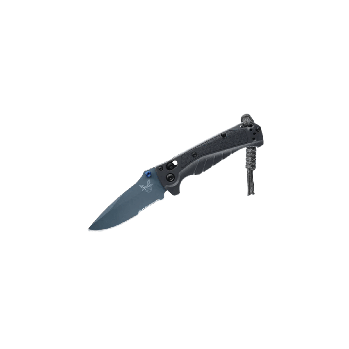 BENCHMADE MINI ADIRA DROP POINT TEMPEST GRAY