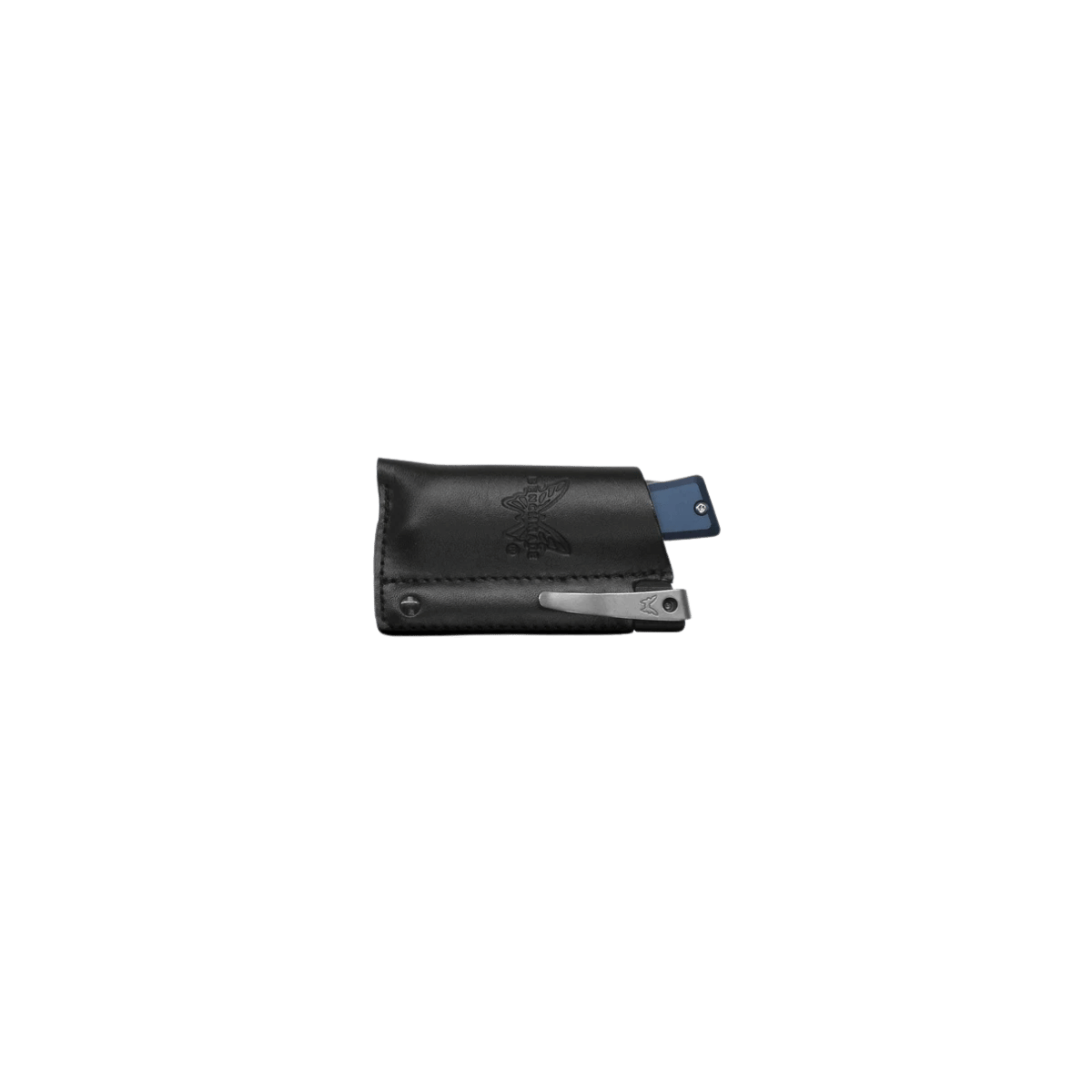 BENCHMADE SUCCESSOR SLP DROP POINT - CRATER BLUE ALUMINUM, SHEATH