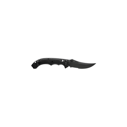 BENCHMADE MINI BEDLAM AXIS - BLACK SCIMITAR, FULL KNIFE VIEW
