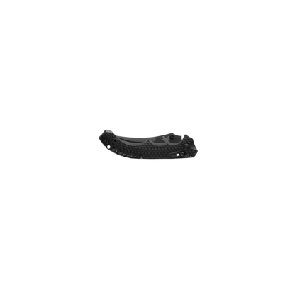 BENCHMADE MINI BEDLAM AXIS - BLACK SCIMITAR, FOLDED VIEW