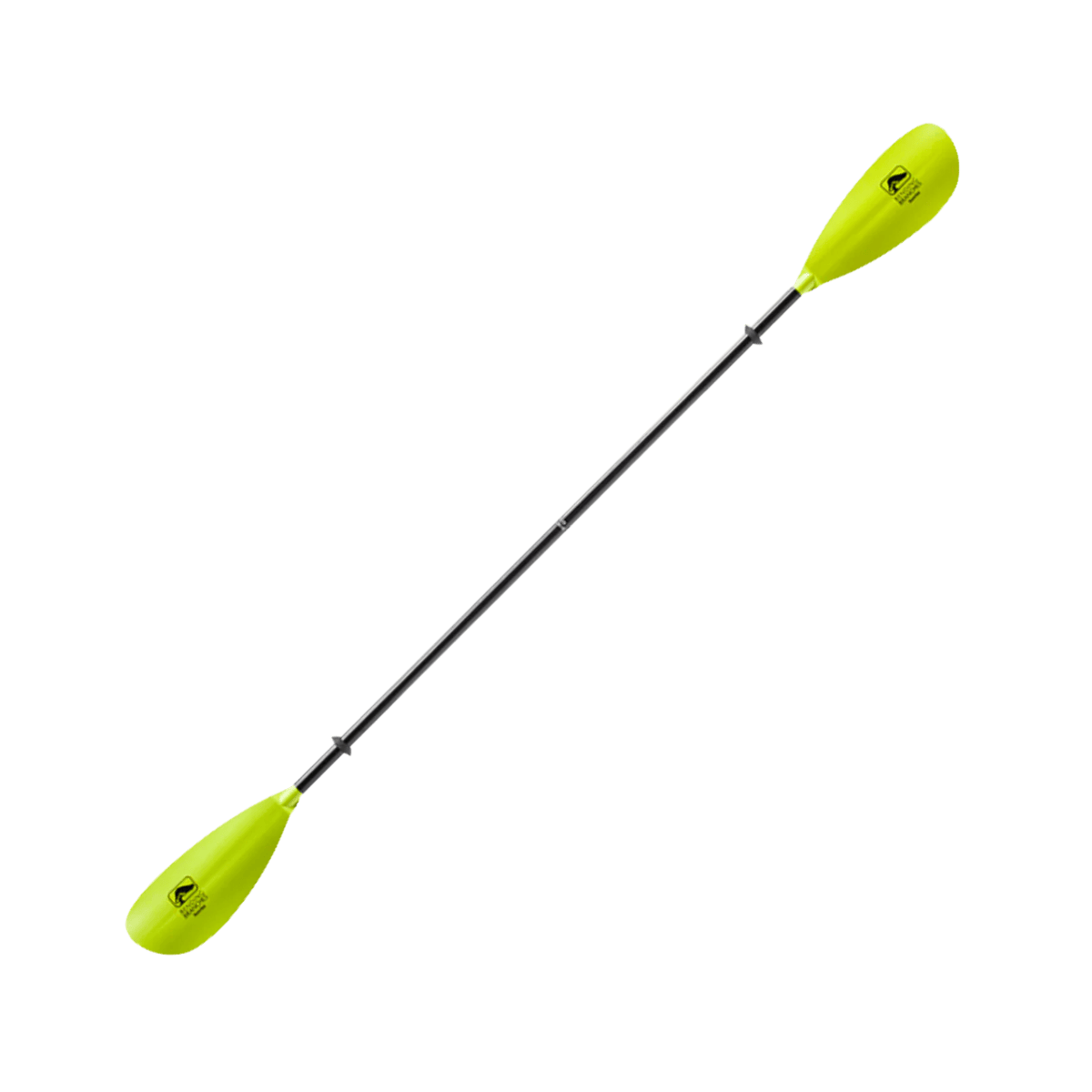 BENDING BRANCHES SUNRISE FIBERGLASS SHAFT PADDLE - GREEN - WHOLE VIEW