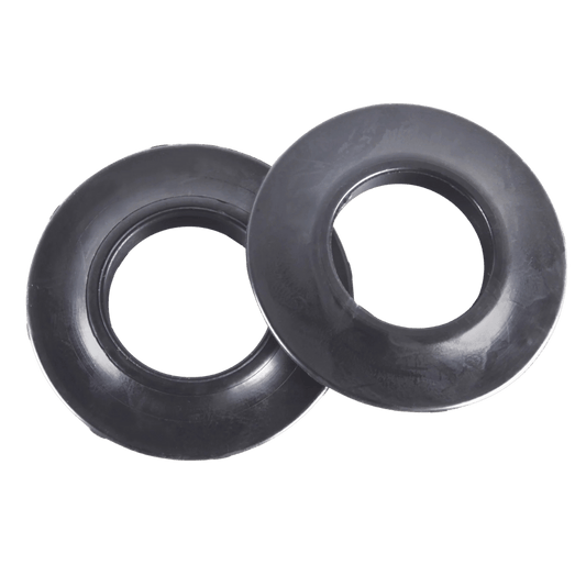 BENDING BRANCHES PAIR DRIP RINGS - BLACK RUBBER