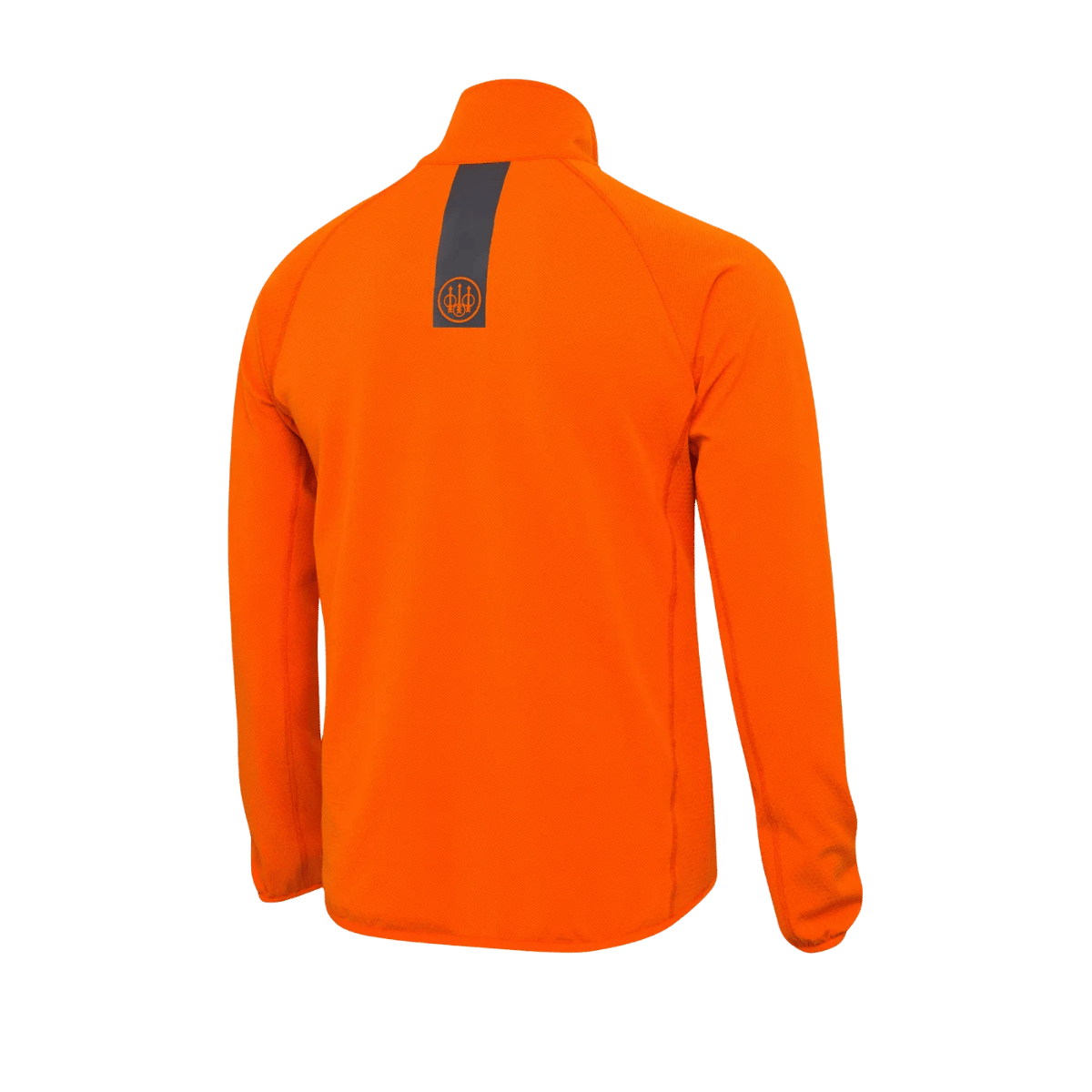 BERETTA MEN'S CERAMIC FACE FLEECE - ORANGE - BACK VIEW
