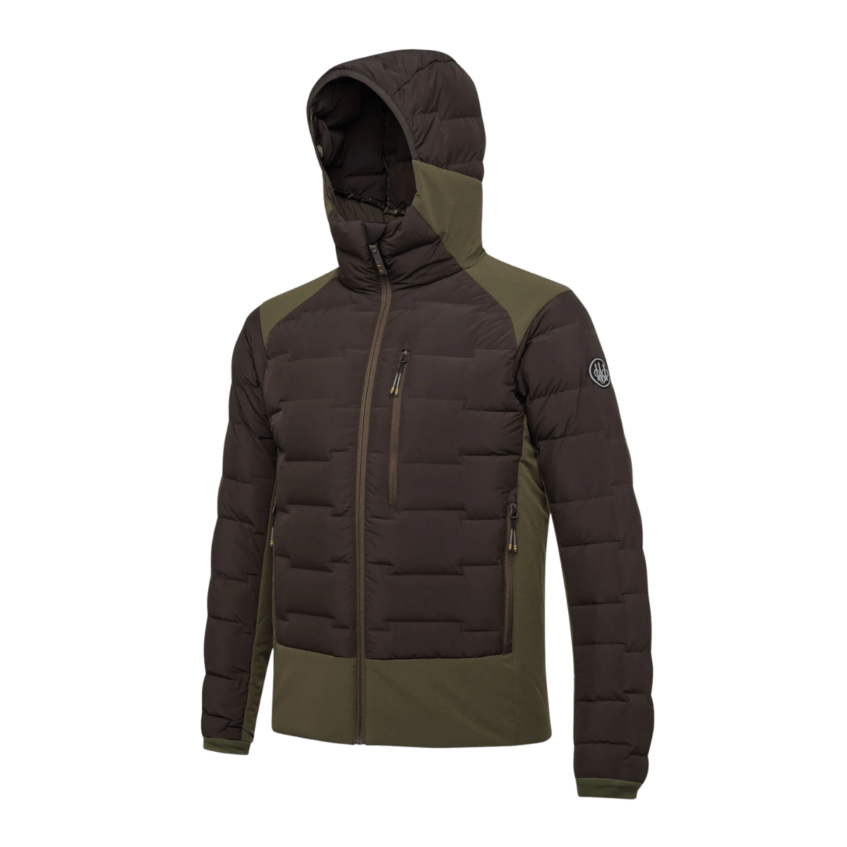 BERETTA MEN'S TARANDUS JACKET - MOSS & BROWN BARK - FRONT VIEW