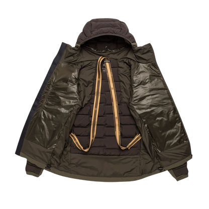 BERETTA MEN'S TARANDUS JACKET - MOSS & BROWN BARK - INNER VIEW