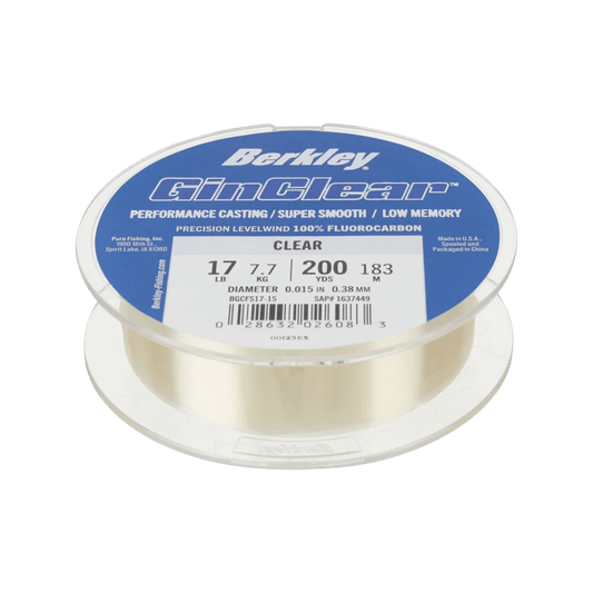 BERKLEY GINCLEAR FLURO FS 200YD CLEAR