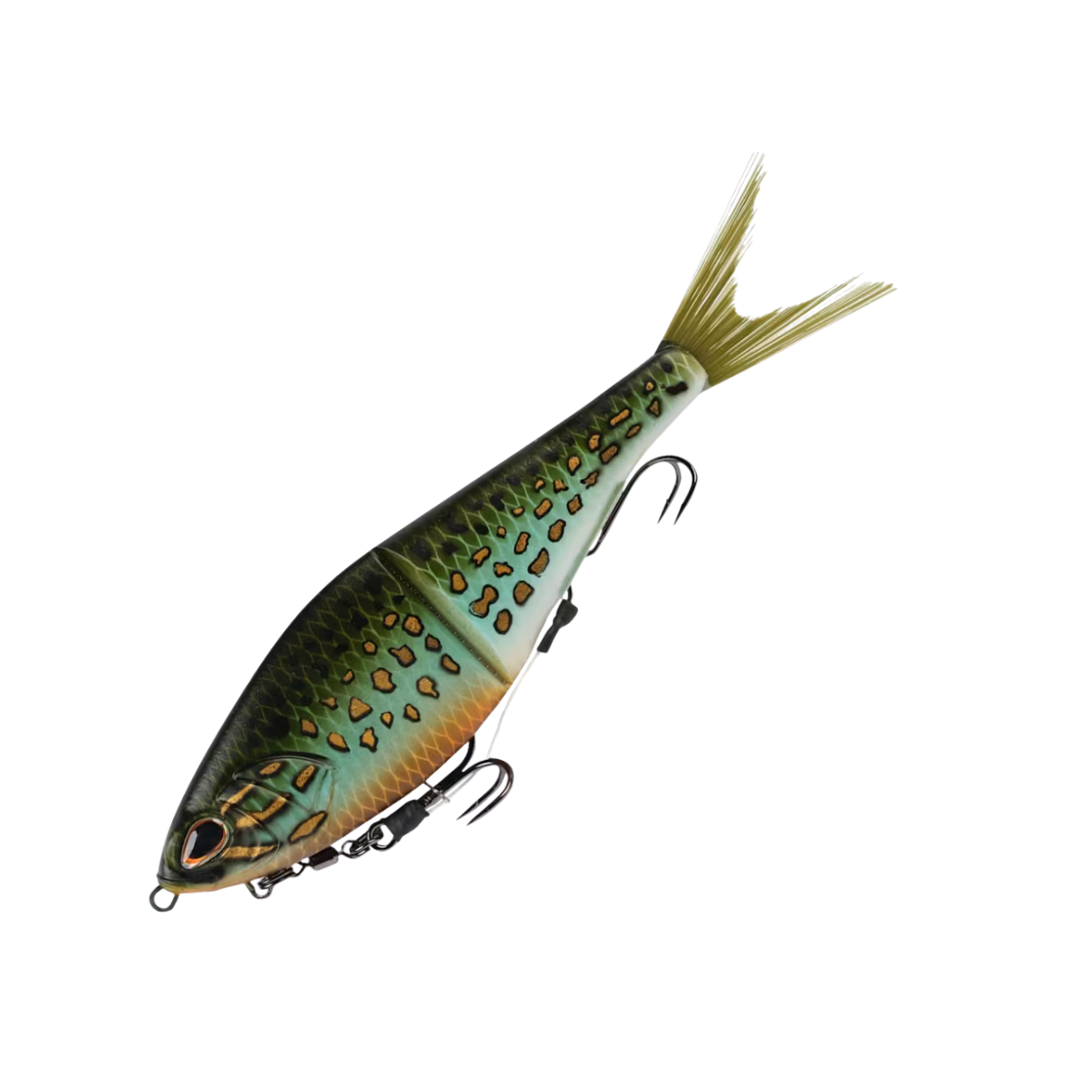 BERKLEY POWERBAIT CHOP BLOCK 1OZ MT PUMPKINSEED