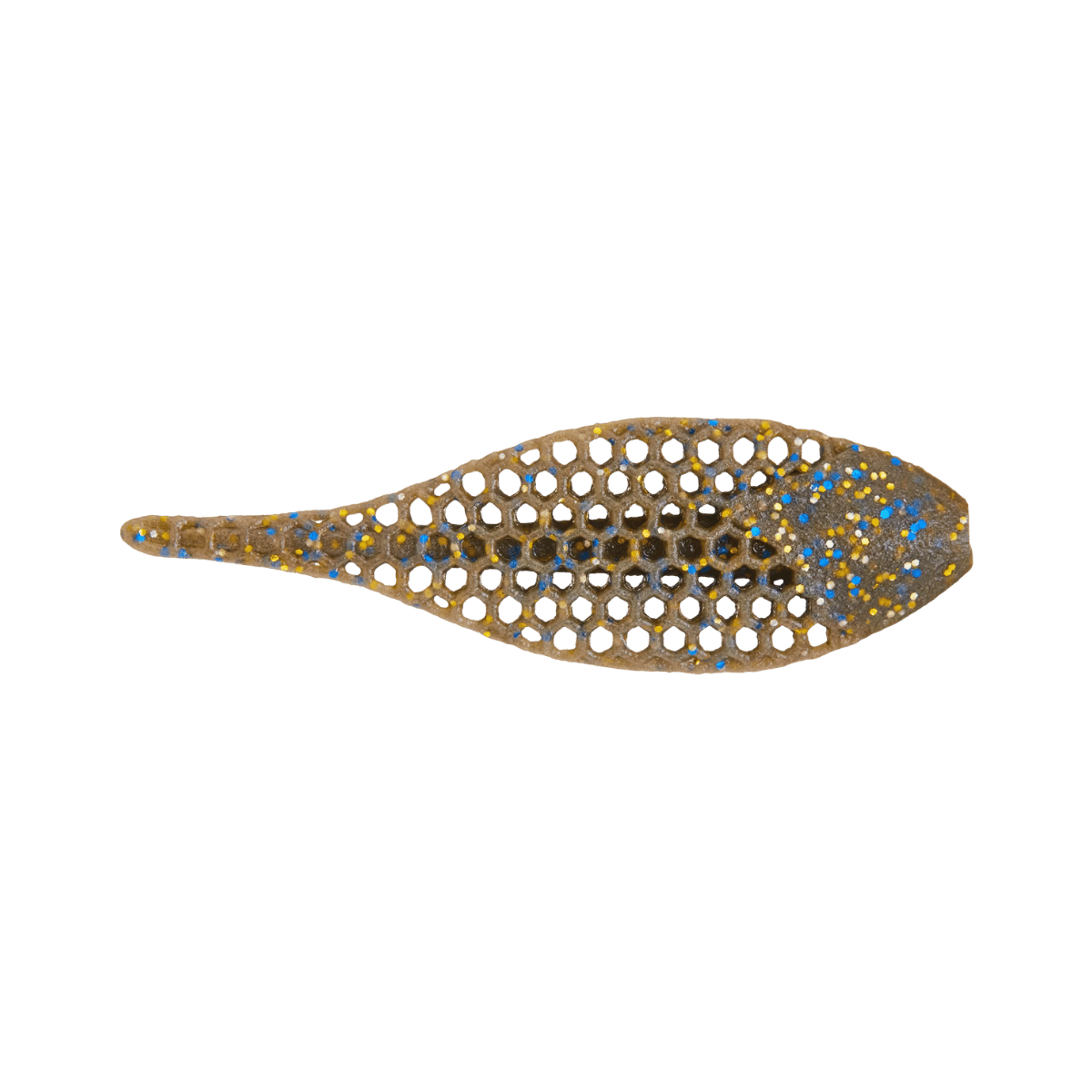 BERKLEY POWERBAIT MAXSCENT FLUX-GILL 5.3IN SMOKE BLACK, BLUE, GOLD