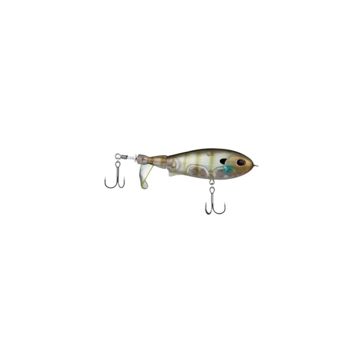 BERKLEY SCREAMIN' CHOPPO PROP BAIT 4.3IN GHOST BLUEGILL