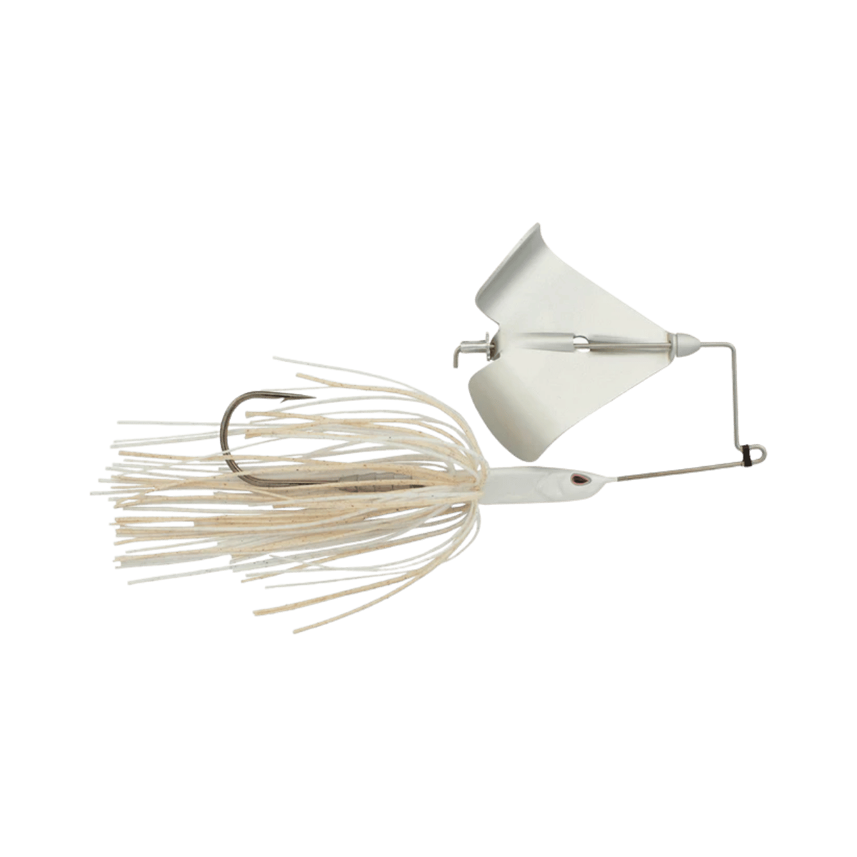 BERKLEY SKIRTED RIVETER BUZZBAIT 3-8OZ WHITE SILVER